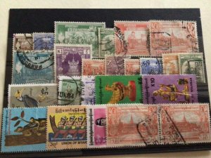 Burma  mounted mint & used  stamps A11511