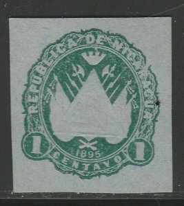 Nicaragua Postal Stationery Cut Out A17P4F783