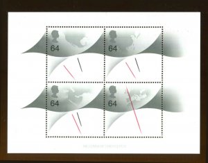 Scott 1889  Millennium Time Keeper Sheet 1999 Mint Never Hinged