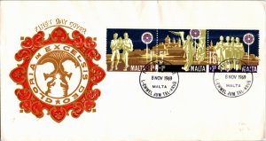 Malta, Worldwide First Day Cover