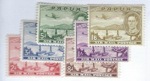 Papua New Guinea SC C10-C15 Mint F-VF SCV$53.00...Fill a great Spot!