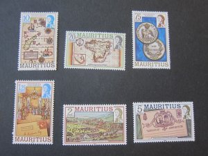 Mauritius 1978 Sc 444,6.452,5,8,460 MH