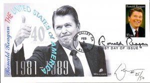 #3897 Ronald Reagan WIII FDC