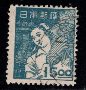JAPAN Scott 431 Used statue stamp