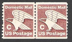 US Cat #1947 Coil LP, C & Eagle, MNH*