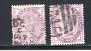 Great Britain, Scott #88-89 F/VF, Used, CV $34.50 ..... 2480494