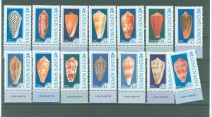 Solomon Islands (British Solomon Islands) #1070-1083 Mint (NH) Single (Complete Set)