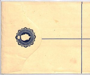 BERMUDA KGVI 3d Registered Postal Stationery SCARCE SIZE Unused {samwells}MJ7