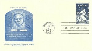 2046 20c BABE RUTH - FDC #19 