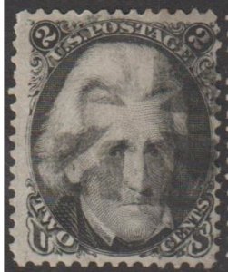 U.S. Scott #73 Jackson Stamp - Used Single