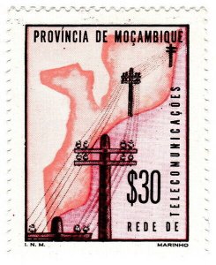 (I.B) Portugal Colonial Telegraphs : Mozambique $30 (unlisted)