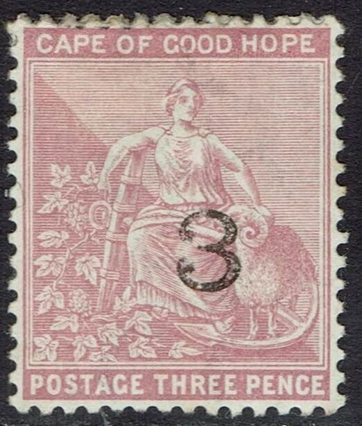 CAPE OF GOOD HOPE 1880 HOPE SEATED 3 ON 3D