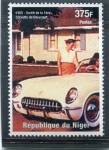 NIGER 1998 CORVETTE CHEVROLET 1 stamp Perforated Mint (NH)