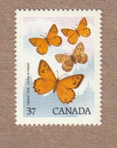 BUTTERFLY = MACOUN'S ARCTIC INSECT = Canada 1988 # 1212 MNH 