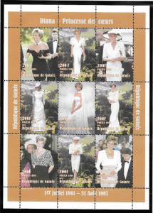 Guinea  Scott  1438  MNH  Princess Diana