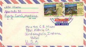 Honduras, Airmail