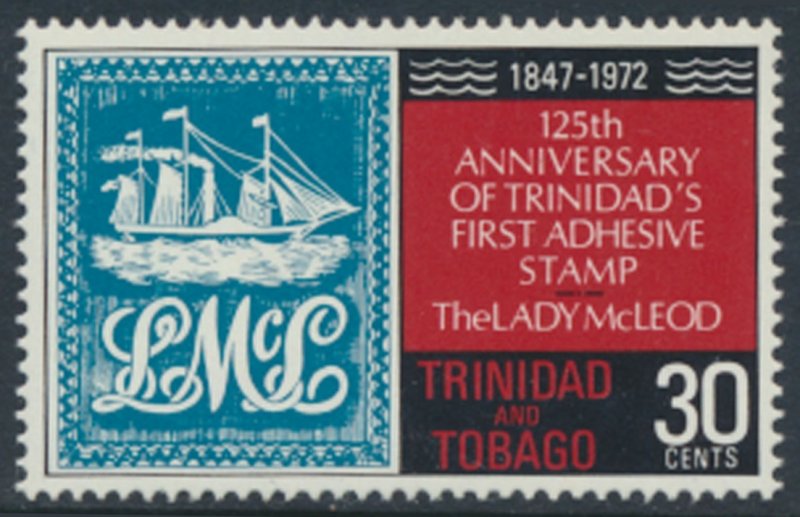 Trinidad & Tobago  SC# 218  MNH Lady McLeod Stamp 1972 see details & scans
