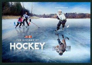 (G) USA Scott #5253c History of Hockey Souvenir Sheet MNH