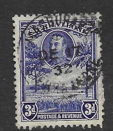 Sierra Leone 144   1932  3d  Used