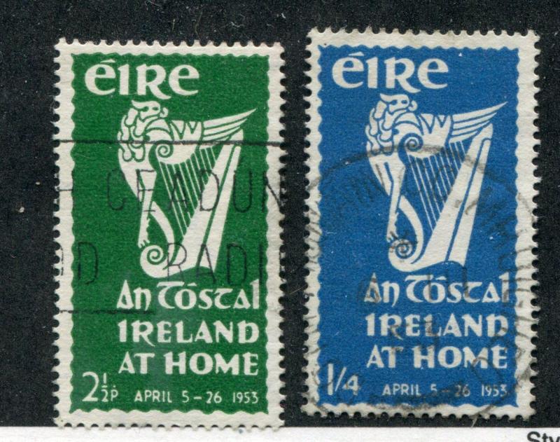 IRELAND Sc# 147 & 148 Used F-VF - S8174