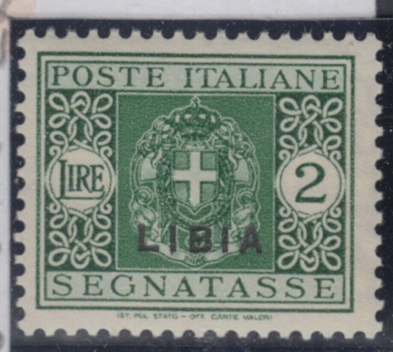 Italy Libia - Tax  n.21 cv 480$ SUPER CENTERED MNH**