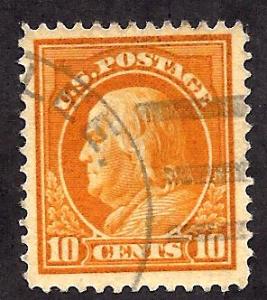 416 Used... Nice Centering... Very Lightly Cancelled