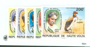 Burkina Faso (formerly Upper Volta) #368-9/C212-4 Unused Single (Complete Set)