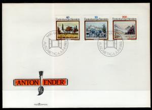 Liechtenstein 759-760 Paintings U/A FDC