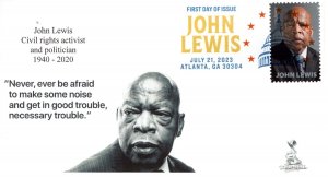 John Lewis FDC w/ DCP