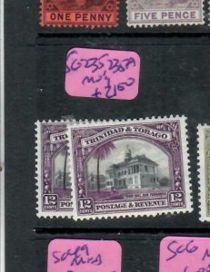 TRINIDAD & TOBAGO (PP2002B) 12C  SG 235-235A    MOG 