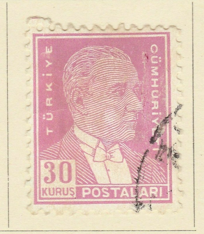 A6P5F184 Türkei Turquie Turquie Turkey 1931-42 30k used