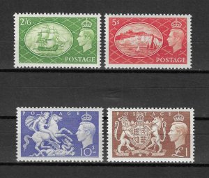 GREAT BRITAIN 1951 SG 509/12 MNH Cat £100