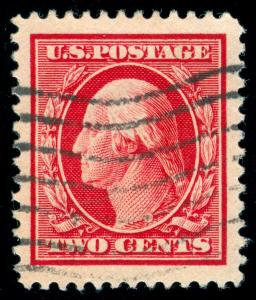 MOMEN: US STAMPS #375 USED PSE GRADED CERT XF-SUP 95J LOT #88171