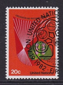 United Nations  New York  #390  cancelled 1983  nature protection 20c