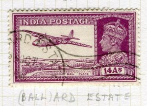 INDIA; Fine POSTMARK on early GVI issue used value, Ballard Estate