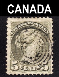 Canada Scott 38 F to VF used. Lot #E.  FREE...