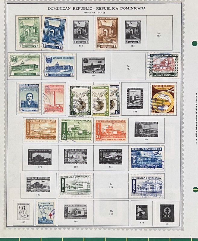 Dominican Rep. Stamp Collection approx. 85 Stamps Mint & Used ZAYIX 0825BB3704