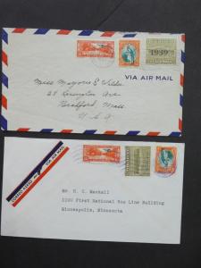 EDW1949SELL : GUATEMALA Very interesting collection of 40 covers with many nice