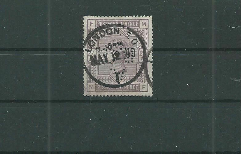 TRADE PRICE STAMPS VICTORIA 2½ SHILLINGS 1883-1884 PERFINED ABC