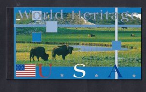 United Nations New York #852  MNH 2003  booklet world heritage . USA