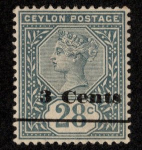 Ceylon Scott 157 Unused hinged.