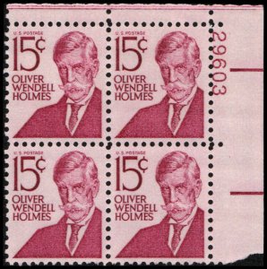 US #1288 HOLMES MNH UR PLATE BLOCK #29603