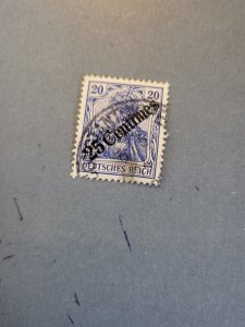 Stamps German Offices in Turkey Scott #57 used