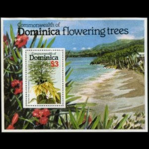 DOMINICA 1979 - Scott# 639 S/S Perfume Tree NH