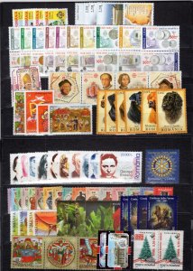 ROMANIA 2005 COLLECTION OF STAMPS AND SHEETS ALL PERFECT MNH SEE SCANS