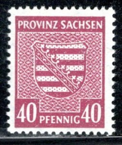 DDR under russian occupation Scott # 13N12, mint nh, var. watermark