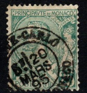 Monaco #20 F-VF Used CV $32.50  (X4153)