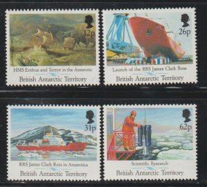 British Antarctic Territory SC 184-187 MNH