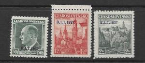 Czechoslovakia MNH Set 236-8 labor Lot of 5, 2020 CV $10.25