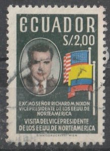 Ecuador 1958 Visits / Richard M. Nixon 2s (1/4) USED